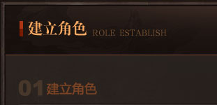 建立角色标题